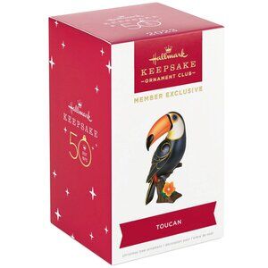 New! Toucan Hallmark Keepsake Ornament 2023 Beauty of Birds Exclusive